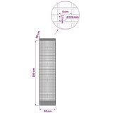  Gabion s žicom debljine 3 5 mm i mrežom 5x2 5 cm 50x50x200 cm - 50 cm 200 cm 50 cm | shoptok.hr
