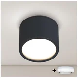 LED RGB prigušiva kupatilska ugradna svetiljka SMOOTH 1xGX53/14W/230V Wi-Fi Tuya crna