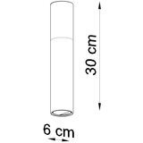  Stropna svetilka PABLO bela, (21347734) | Shoptok.si