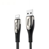 Joyroom iPhone USB-A - Lightning Fast Charging Cable Sharp Series 1,2 m črn, (21101760) | Shoptok.si
