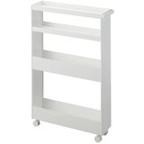 YAMAZAKI Mat bela jeklena kopalniška polica 48x80,5 cm Tower – | Shoptok.si