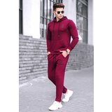Madmext Men's Burgundy Hooded Tracksuit 4680 | shoptok.hr