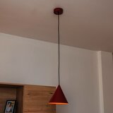  Visilica na sajli ETNA II 1xE27/15W/230V prečnik 18,5 cm crvena | Eponuda.com