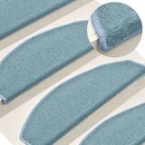 vidaXL Tepisi za stepenice 15 kom plavi 65 x 24 x 4 cm | shoptok.hr