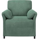 Jednosed Morska zelena 88 x 83 x 95 cm Baršun - zelena boja mora 1-sjedalo (70 cm) | shoptok.hr