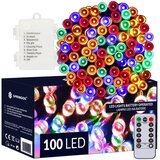  LED lampice na baterije – 100 višebojnih lampica | shoptok.hr