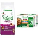  10kg Natural Trainer Adult + 12x 85g Straccetti Adult trakice u umaku gratis! - Sterilised suha šunka Cijene