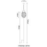 Globo 36745 - LED solarno svetlo 3u1 SOLARNI LED/0,06W/3,2V 3000K IP44 | Eponuda.com