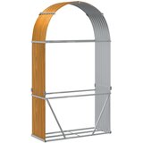  Držač za cjepanice izgledom drva 120x45x210 cm pocinčani čelik | Eponuda.ba