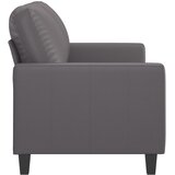  Dvosjed od tkanine siva 120 cm od umjetne kože | shoptok.hr