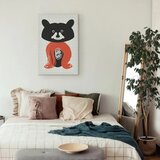  Slika - Nice Mr. Raccoon (1 Part) Vertical 80x120 Akustična | shoptok.hr