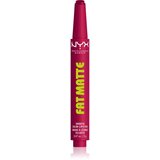 NYX Professional Makeup Fat Matte ruž za usne 14 hibiscus hug Cene