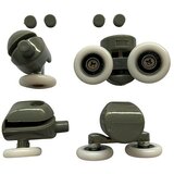 Corniche Set valjčnih ležajev (Plastika, Krom) Cene