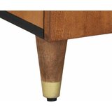 TV ormar Medeno smeđa 105 x 33 x 46 cm Čvrsto drvo manga | shoptok.hr