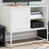 Maison Chic TV omarica - TV stojalo - Televizijska omarica bela 68x39x60,5 cm jeklo, (21700272) | Shoptok.si