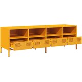 TV ormarić boja senfa 135x39x43,5 cm čelični | shoptok.hr