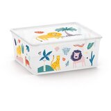 Kis Bijela plastična dječja kutija za pohranu 40x34x17 cm C Box Style – | shoptok.hr