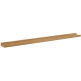  Stenska polica 2 pcs Rjava 100 x 9 x 3 cm Konstruiran les, (5000201574) | Shoptok.si