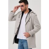 Dewberry PLT8406 MEN'S COAT-PATTERNED BEIGE Cene