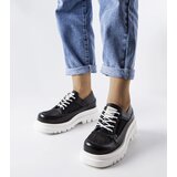 Gemre Black Lacy Massive Shoes Tasmin | Eponuda.ba