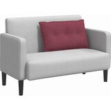  Jastuk za leđa Vinska crvena 80 x 19 x 50 cm tkanina | shoptok.hr