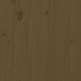  Posteljni okvir medeno rjav iz trdnega lesa 200x200 cm, (20684836) | Shoptok.si