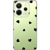  Maska za Xiaomi Redmi Note 14 4G (SRB) Hearts Silikonska Print Skin | Eponuda.com