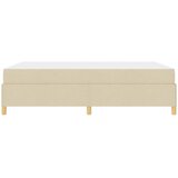  Krevetna konstrukcija Krema 160 x 200 cm tkanina | shoptok.hr