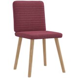  Jedilni stoli 4 kosi vinsko rdeče blago, (21822159) | Shoptok.si