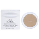 Sensai Cellular Performance Cream Foundation kompaktni puder proti gubam nadomestno polnilo odtenek TF22 Natural Beige SPF 15 11 g | Shoptok.si