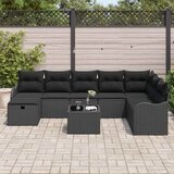  Set sofe 9 kom. Crna poliratan | shoptok.hr