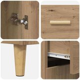 vidaXL Kreveta hrast artisan 34 x 69.5 x 89 cm Konstruirano drvo | shoptok.hr