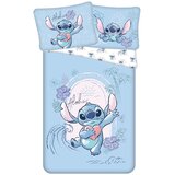 Jerry Fabrics Modra enojna bombažna otroška posteljnina 140x200 cm Lilo and Stitch "Wave" – | Shoptok.si
