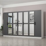 Hanah home kale - 4965 anthracite wardrobe | ePonuda.com