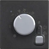 Elektronski sobni termostat Classia NO/NC 2A, 2M crni