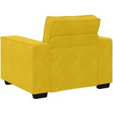  3-dijelni set sofa s jastucima, žuti baršun | Eponuda.com
