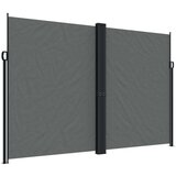 vidaXL Zložljiva stranska tenda antracitna 220x1000 cm | Shoptok.si