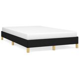 vidaXL Posteljni okvir črn 120x190 cm tkanina, (21142702) | Shoptok.si