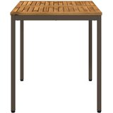  Stol za večeru u vrtu Prirodna i kava 70 x 68,5 x 75 cm | shoptok.hr