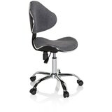 XXXL Mladinski Vrtljivi Stol Kiddy Gti 3, Siva | Shoptok.si