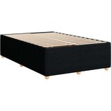 vidaXL Box spring postelja z vzmetnico črna 120x190 cm blago | Shoptok.si