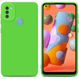  Ohišje, združljiv s Samsungom v tekočinski zeleni barvi - zaščitni pokrov iz fleksibilnega silikona TPU, (20603904) | Shoptok.si