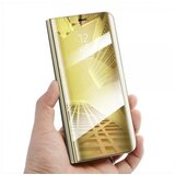 Onasi Clear View za Samsung Galaxy A70 A705 - zlata Cene