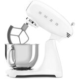 Smeg SMF05WHEU Kuhinjski stroj bel v W, stilu 50-ih let, 1000 4,8 litrski za in posoda mešanje dodatki | Shoptok.si