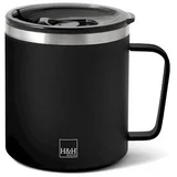 ŠALICA 400ML INOKS CRNA