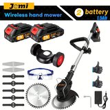 Jemi Brezžični ročni kosilnica, 20.000 RPM motor, 3 rezalna orodja, 2x baterija, (5000156951) | Shoptok.si