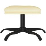  Stolček za noge krem 60x60x36 cm umetno usnje, (20767146) | Shoptok.si