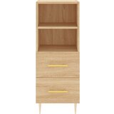  Komoda boja hrasta sonome 34 5x34x90 cm od konstruiranog drva | shoptok.hr