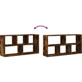 vidaXL Zidna polica boja hrasta 100x25x50 cm od konstruiranog drva | shoptok.hr