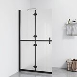  Sklopiva pregrada za tuširanje matirano staklo ESG 70 x 190 cm | shoptok.hr